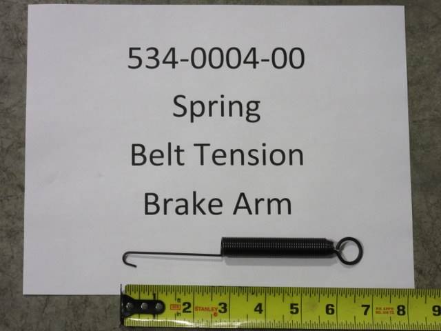 534-0004-00 - Bad Boy MowersSpring, Belt Tension/Brake Arm for Push Mower 534000400
