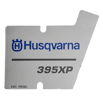 OEM Husqvarna 395 XP Starter Cover Decal