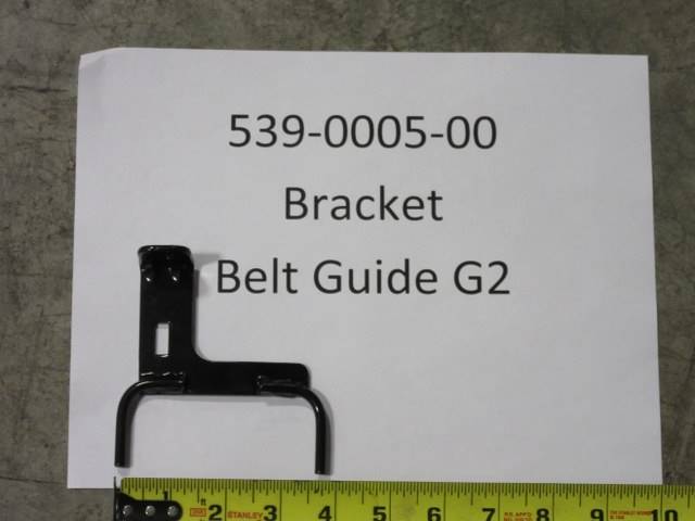 539-0005-00 - Bad Boy MowersBracket, Belt Guide G2 for Push Mower 539000500