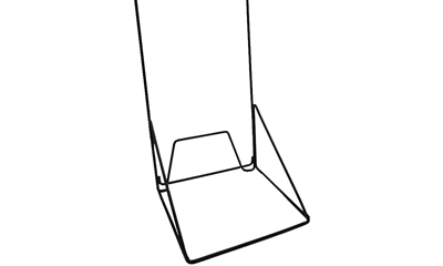 570-0001-00 - Bad Boy MowersFrame, Grass Bag for Push Mower 570000100