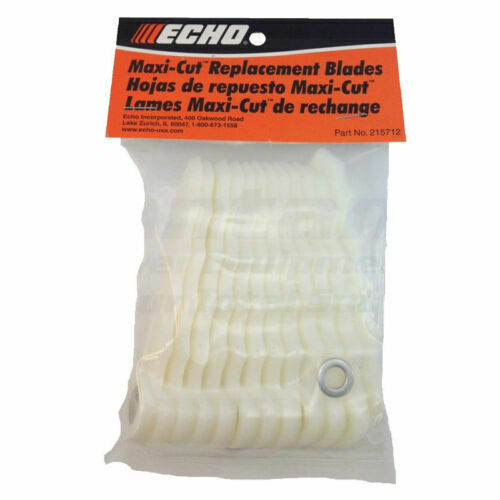215712 (12 Pack) ECHO Maxi-Cut Trimmer Head Replacement Blades
