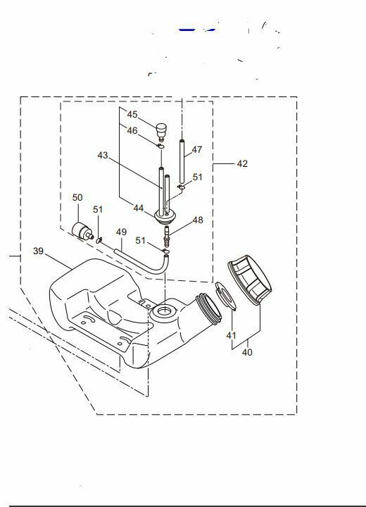 285690 NEW Genuine MARUYAMA Fuel Tank Assy B23 BC2321 BT23 EHT2321 MC2321 OEM