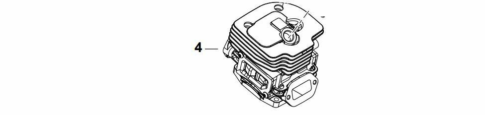 P100009400 Genuine Echo Cs-7310 Cylinder cs-7310p