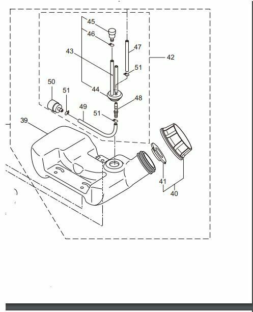 289034 NEW Genuine Maruyama Fuel Tank Assembly B27L B30L E27 OEM
