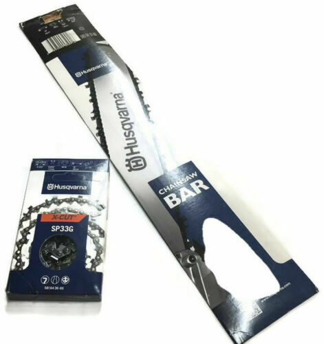 Husqvarna Genuine 18" Bar Chain Combo 430 435 440 445 more SP33G X-cut