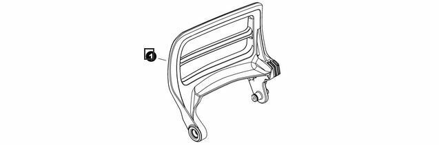 C320000590 OEM Echo Top Brake Handle Lever Brake for CS-3510 Chainsaw