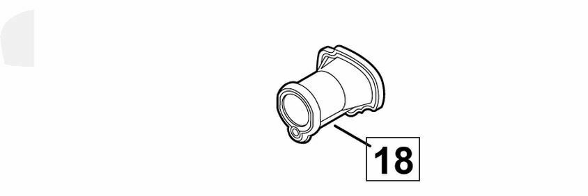 A202000300 Genuine OEM Echo Bellows, Intake SRM-2620 AH262, AHS262, BRD-2620
