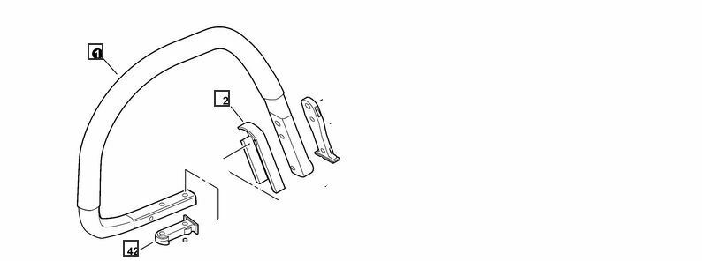 (KIT 30) Echo Cs-590 Timber Wolf, Shindaiwa 591 Aluminum Front Handle Bar Kit