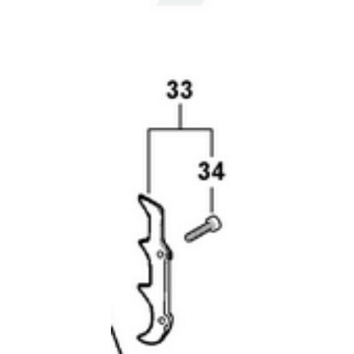 88020038330 Genuine Echo OEM / ShindaiwaBumper, Spike Kit