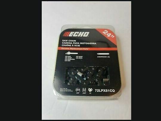 72LPX81CQ Genuine Echo 24" Chainsaw Chain Models CS-620P CS-800