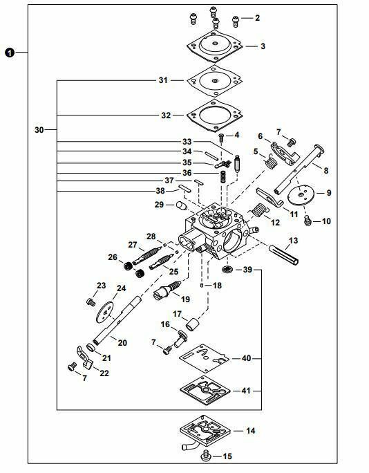 P200001340 Genuine Echo Cs-7310 Carburetor YZ0009 cs-7310p