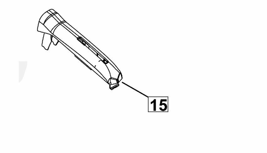 C411000230 Genuine Echo Lid, Handle OEM CS-4510 CS4510