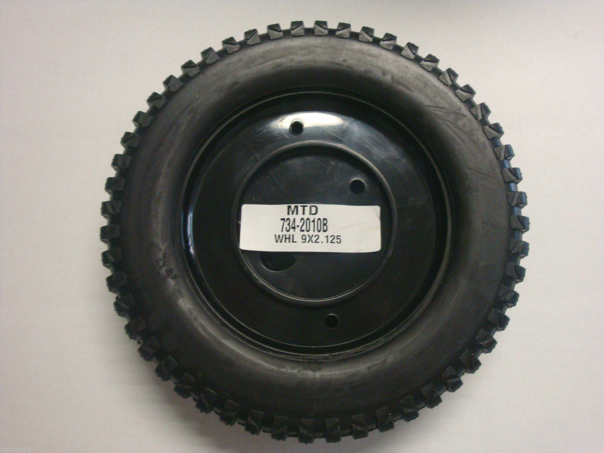 734-2010B Genuine MTD 9" X 2.125" WHEEL CRAFTSMAN CUB CADET 734-2010 734-2010A