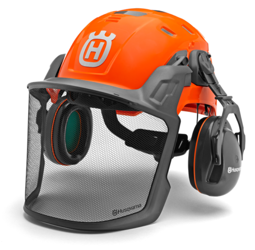 588646001 Husqvarna Technical Forest Helmet Lightweight Vented Professional ANSI