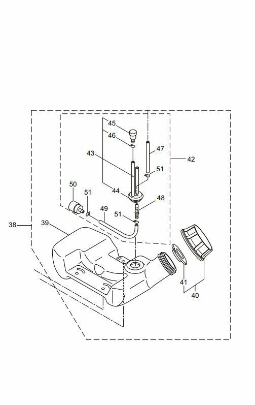 285226 NEW Genuine MARUYAMA Fuel Tank Assy B30L BC2621 BC3021 MC2621 MC3021 OEM