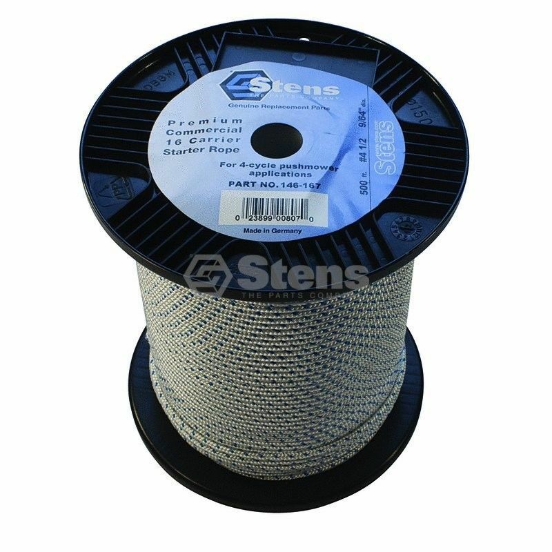 146-167 Stens Solid Braid Starter #4 Rope 500' 1/2 Solid Braid NHC 203-8660