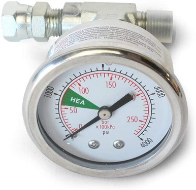 Titan 580495 HEA In-Line Gun Pressure Gauge Assembly