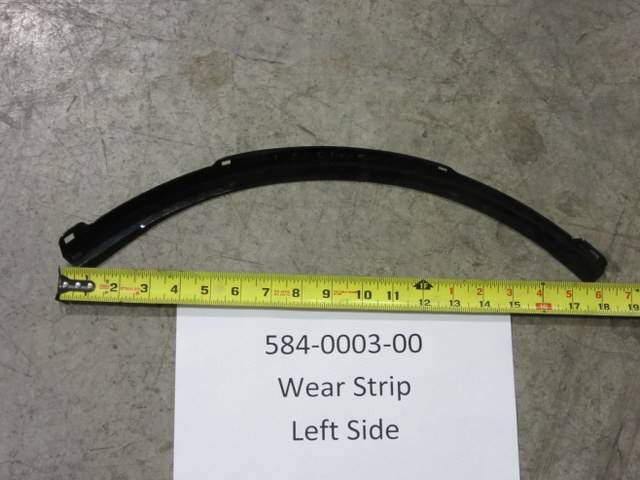 584-0003-00 - Bad Boy MowersWear Strip, Left Side for Push Mower 584000300