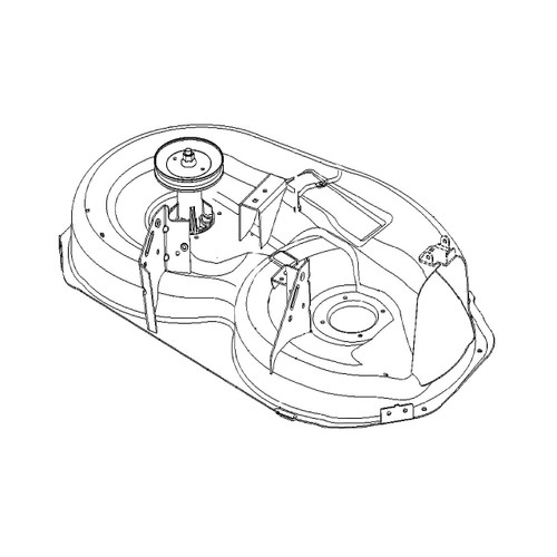 592938801 Deck.Svc.Wldt.38 Husqvarna Genuine OEM Part - SUPERSEDED FROM 587771814, 592938901