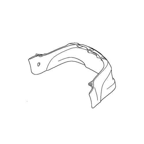 593735001 Bumper Rear Husqvarna Genuine OEM Part