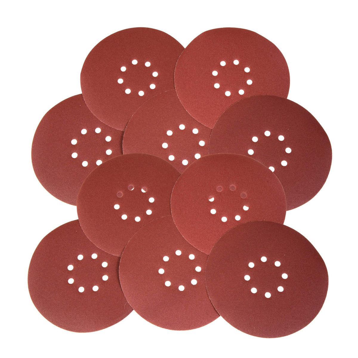 WEN 6369SP400 400-Grit Hook and Loop 9-Inch Drywall Sander Sandpaper, 10-Pack