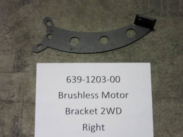 639-1203-00 Bad Boy Mowers MTV (Utility Vehicle) Brushless Motor Brkt-2WD-Right 639120300