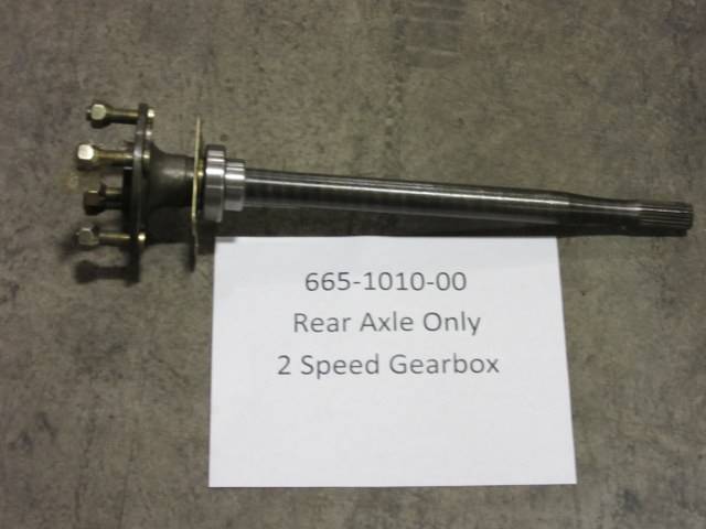 665-1010-00 -Bad Boy Mowers MTV (Utility Vehicle) Rear Axle Only-2 Speed Gearbox 665101000
