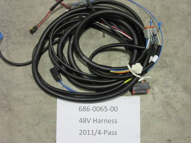 686-0065-00 Bad Boy Mowers MTV (Utility Vehicle) 48V Harness 2011-4 Pass-AC 686006500