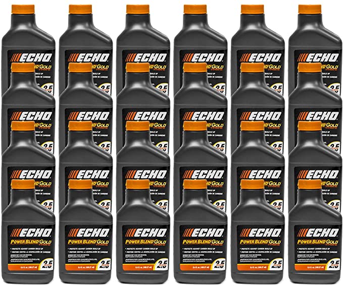 (24 Pack) 6.4oz: 2.5 Gallon 2-Cycle Oil Mix PowerBlend 6450025G Gold