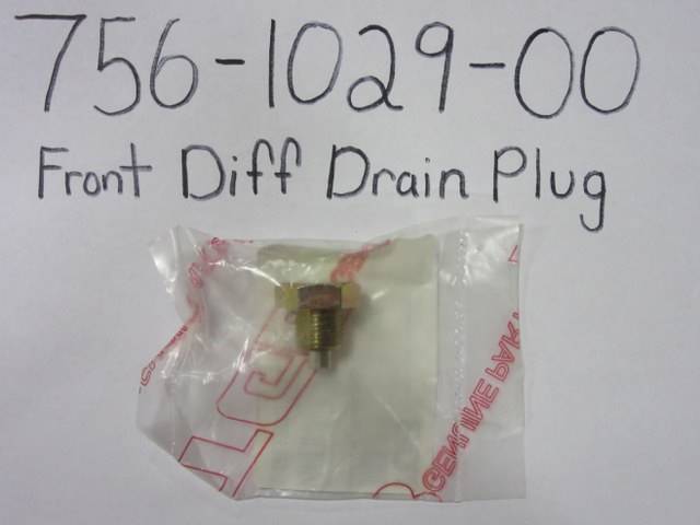 756-1029-00 Bad Boy Mowers MTV (Utility Vehicle) Front Differential Drain Plug 756102900