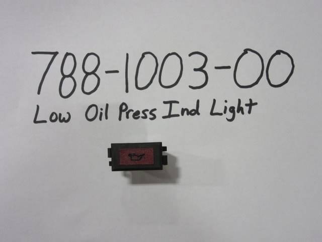 788-1003-00 Bad Boy Mowers MTV (Utility Vehicle) Low Oil Press Ind Light-Flash 788100300