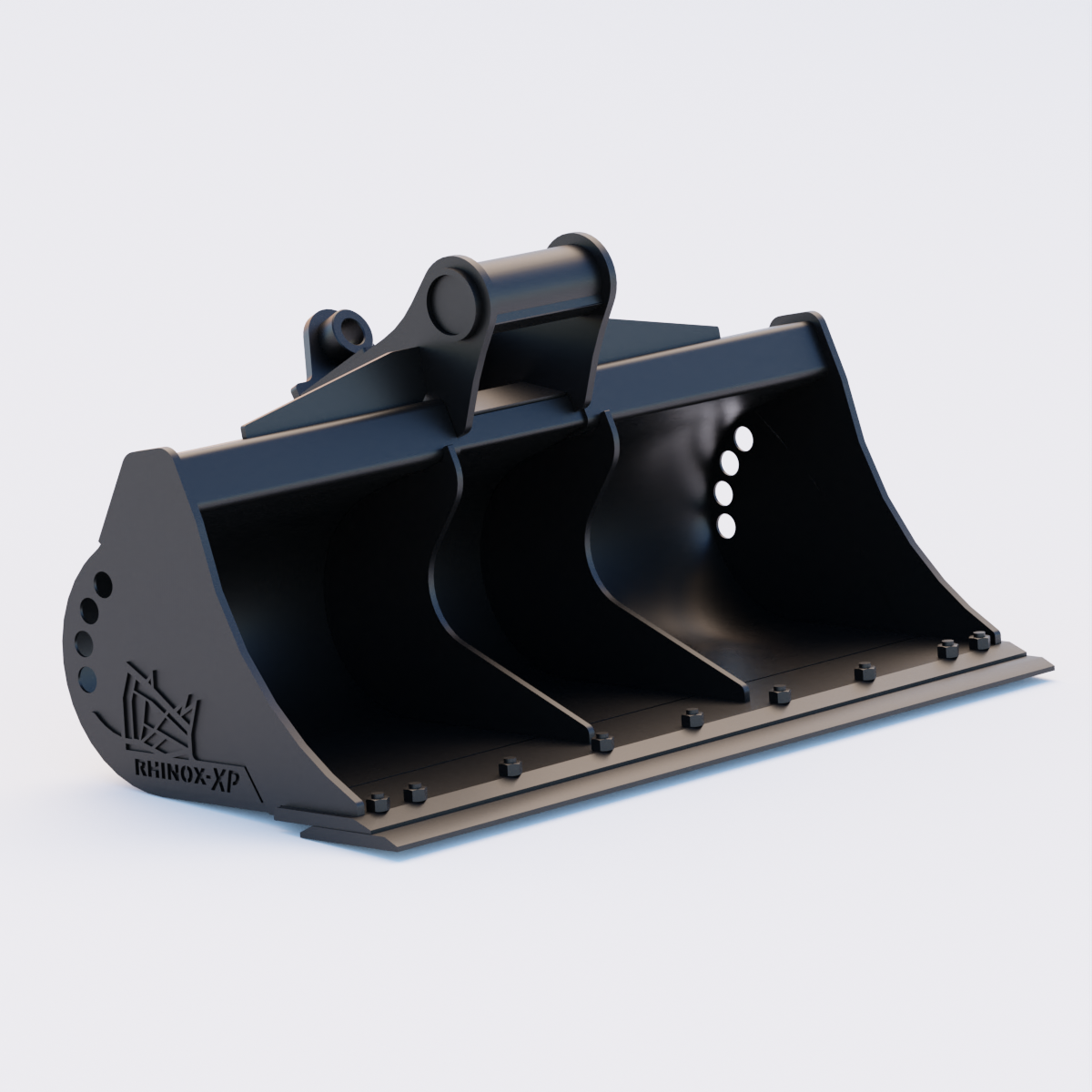 60" Heavy Duty Grading / Ditching Bucket to suit WainRoy Coupler QC30 (1.75" Pin)