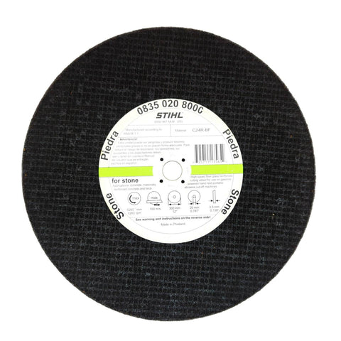 0835 020 8000 – STIHL 12" General Purpose Masonry Abrasive Cut-Off Wheel (Genuine STIHL OEM Cutting Disc)