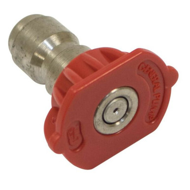 General Pump 900045S 1/8" Male Spray Nozzle, 0 Degree (Red), 4.5 GPM