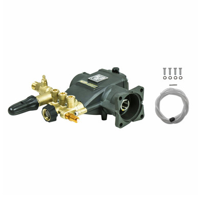 Simpson 90037 AAA Fully Plumbed 3700 PSI 2.5 GPM Horizontal Triplex Pressure Washer Pump Kit w/ PowerBoost