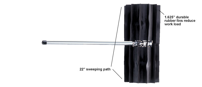 Echo Pro Paddle Broom 22.5" PAS Attachment 99944200620