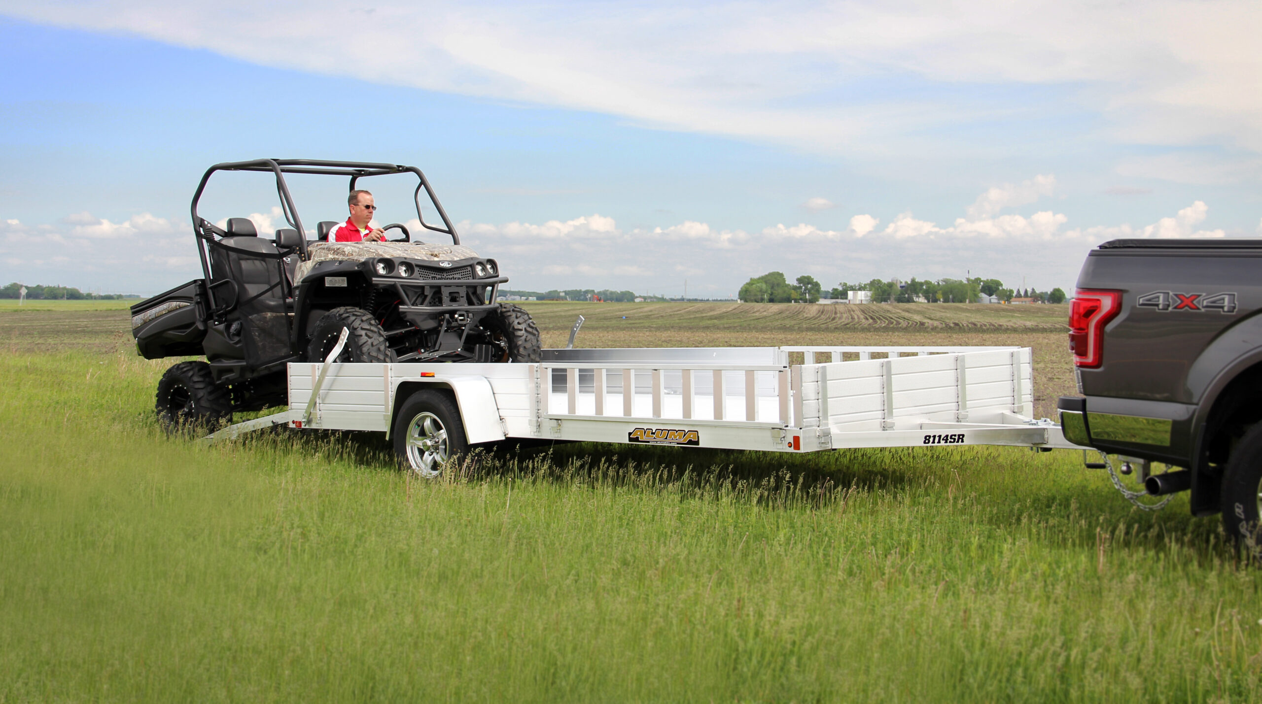 Aluma Utility Trailer #8114SR
