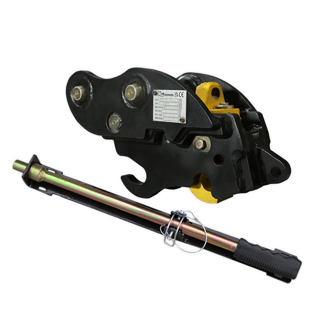Kubota KX027 Mechanical Pin Grab Autolock Quick Coupler
