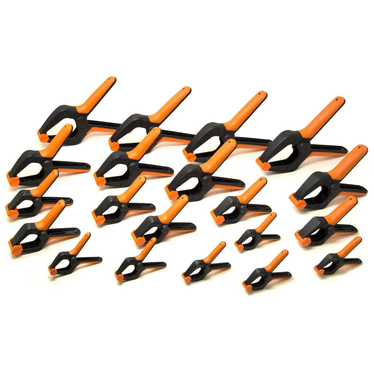 WEN CLA200 20-Piece Spring Clamp Set with 3/4-Inch, 1-Inch, 2-Inch and 3-Inch Clamps
