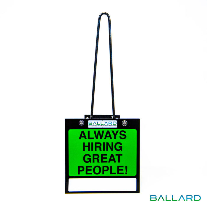 Ballard Cone Caddy W/ Marketing Sign #CONECADDY-01