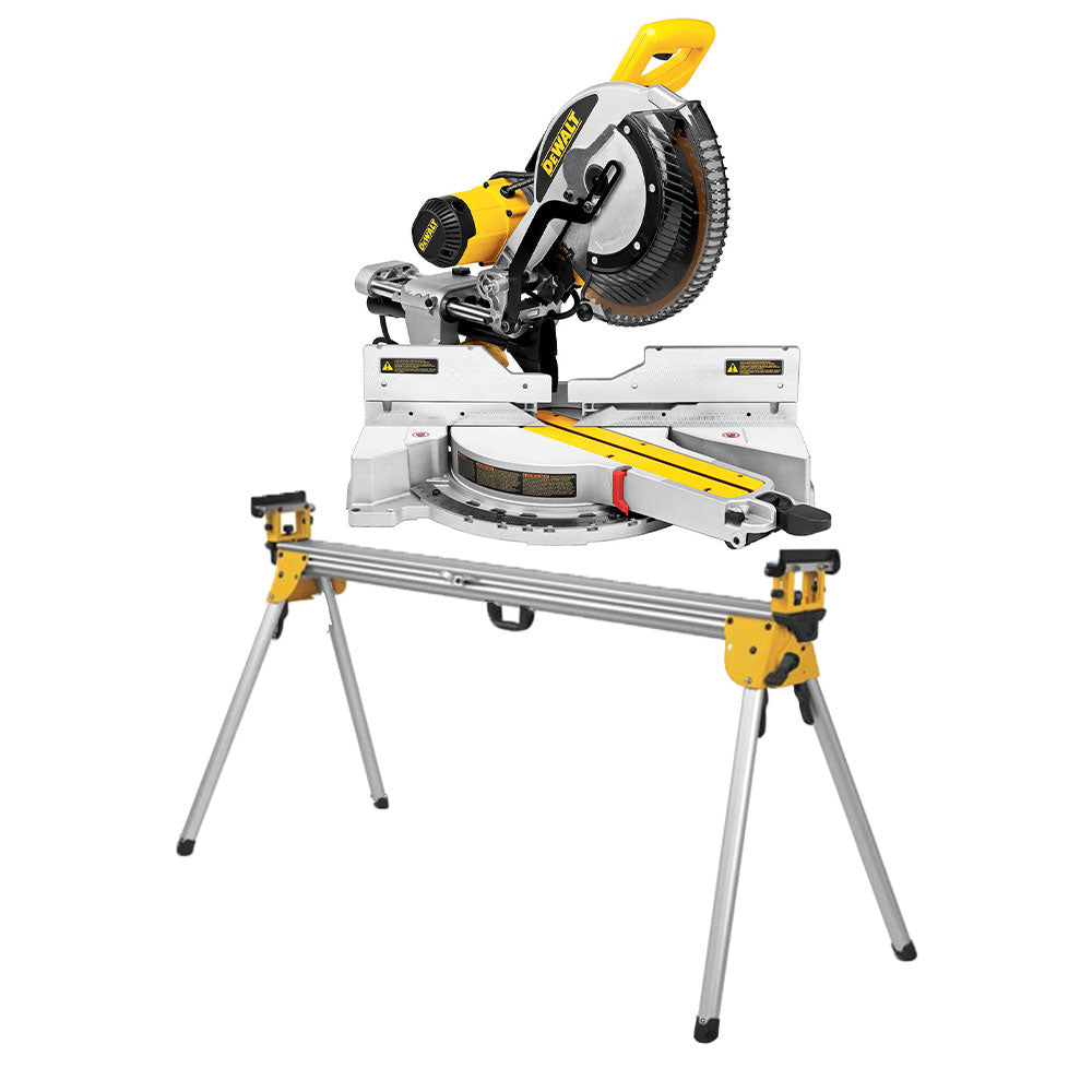 DeWALT DWS780-KIT 12" Corded Double Bevel Sliding Compound Miter Saw w/ Stand