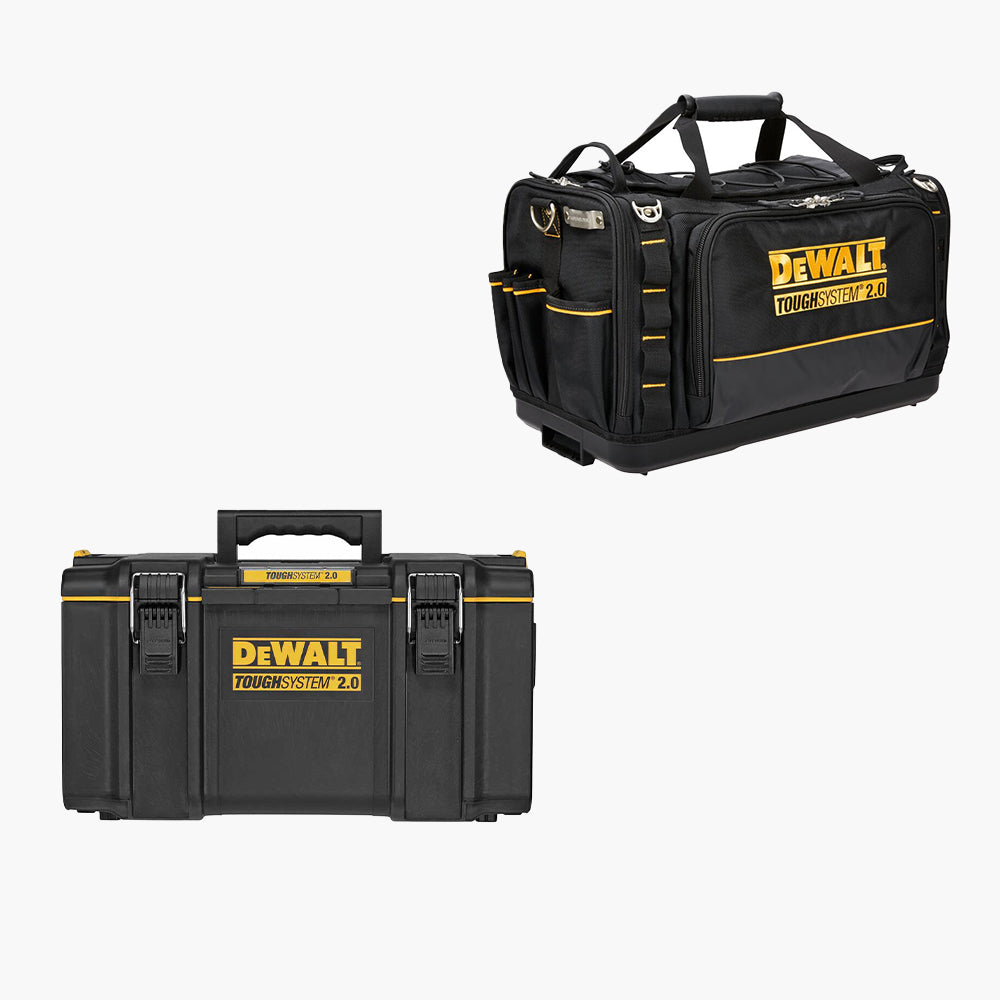DeWALT DWST08300-KIT TOUGHSYSTEM 2.0 Large Toolbox w/ 50-Pocket Tool Bag