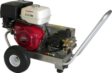 Pressure Pro EB4040HA-20 Commercial Gas Powered Pressure Washer, 4.0 GPM, 4000 psi, AR Pump, Honda GX390 Engine (49-State Compliant)