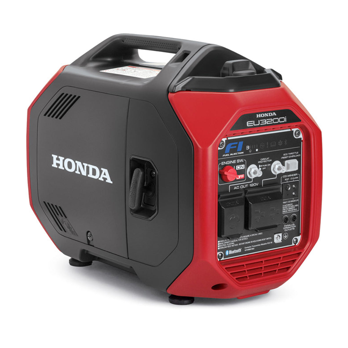 Honda EU3200 3200W Portable Gas Powered Super-Quiet Compact Inverter Generator