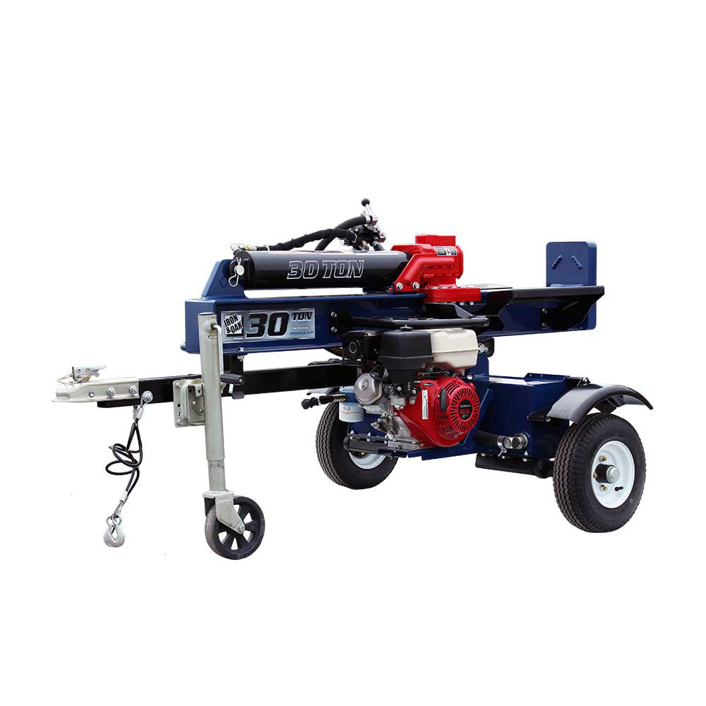 Iron and Oak BHVH3018GX 30-Ton Log Splitter w/ Honda GX270 Engine