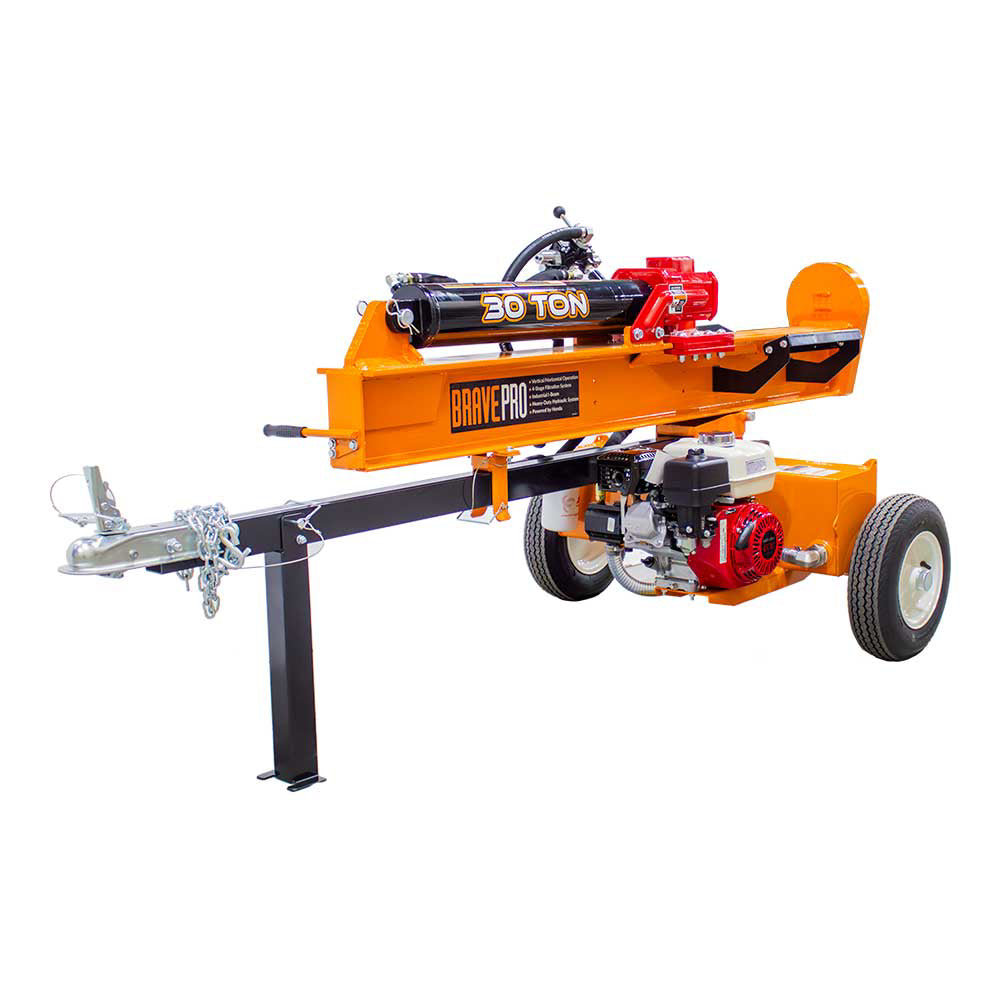 Brave VH1730GX 30-Ton Log Splitter w/ Honda GX200