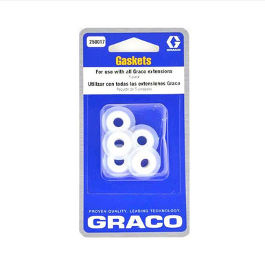 Graco 258017 Tip Extension Gasket, 5-Pack