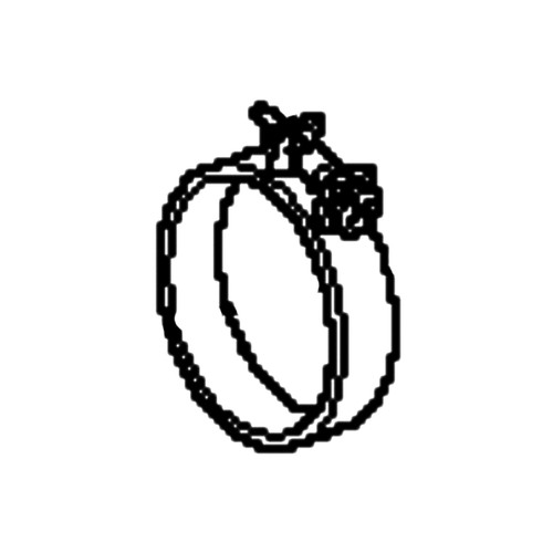 505283313 Hose Clamp Husqvarna Genuine OEM Part - SUPERSEDED FROM 503560006, 505283303