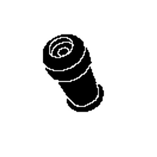 532433996 Knob.Sel.Spring.22+.Sp.Rib.Blk PACK OF 10 Husqvarna Genuine OEM Part