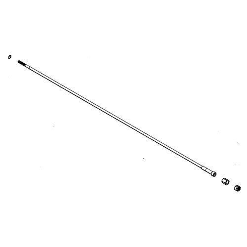 587676601 Drive Shaft Assy Tiller Detat Husqvarna Genuine OEM Part